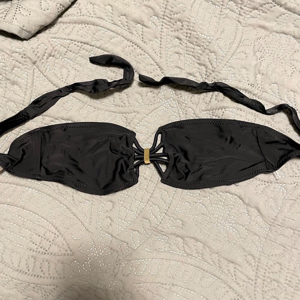 Victoria secret black bikini top